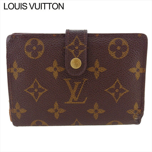 LOUIS VUITTON Bifold Wallet M61663 Brown beige gold Portonevie Vienova
