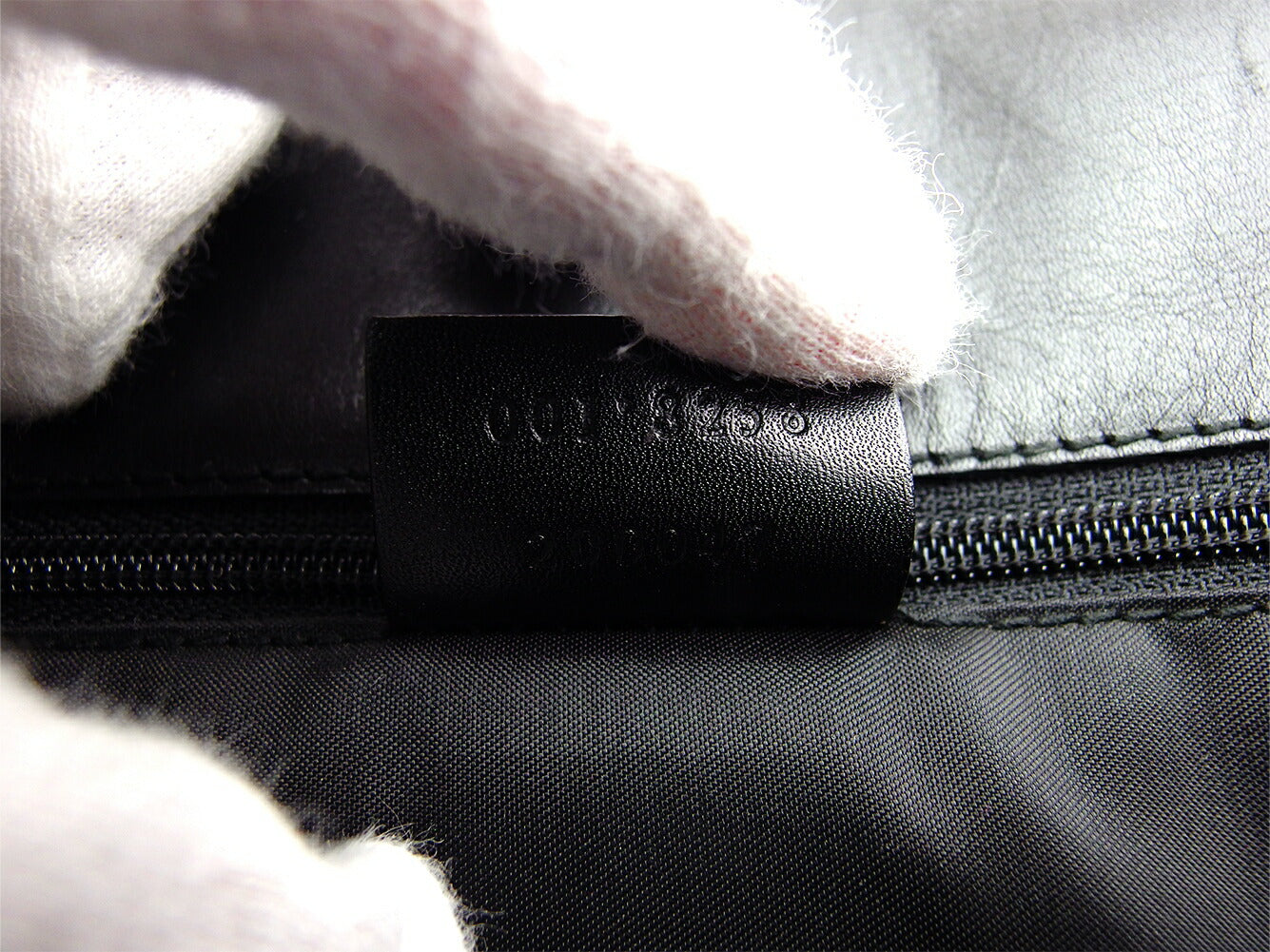 GUCCI Shoulder Bag Black Silver