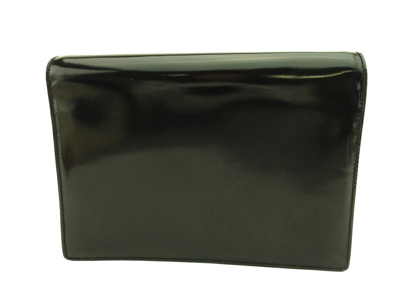 GUCCI Clutch bag Black Silver