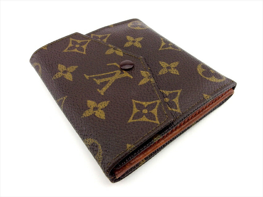 LOUIS VUITTON Bifold Wallet M61660 Brown beige Portonebi (old type)