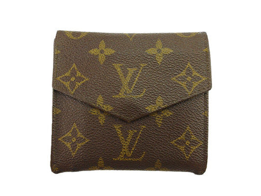 LOUIS VUITTON Bifold Wallet Dark brown brown