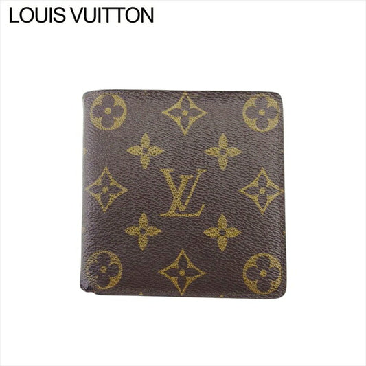 LOUIS VUITTON Bifold Wallet M61665 Brown Porte Billets Cartes Crdit Monet