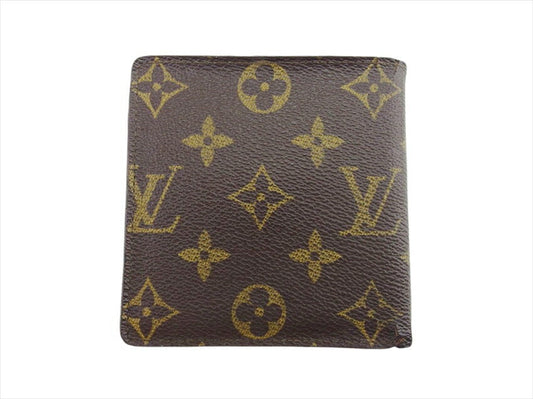 LOUIS VUITTON Bifold Wallet M61665 Brown Porte Billets Cartes Crdit Monet