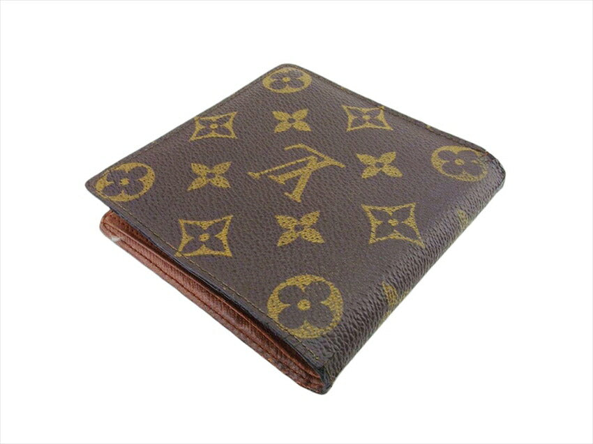 LOUIS VUITTON Bifold Wallet M61665 Brown Porte Billets Cartes Crdit Monet