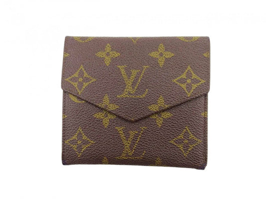 LOUIS VUITTON Bifold Wallet Brown Portonebi (old type)