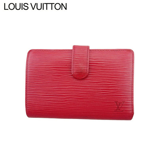 LOUIS VUITTON Bifold Wallet M63247 Castilian Red Portomonet Vievienova