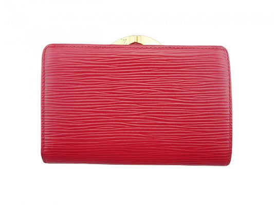 LOUIS VUITTON Bifold Wallet M63247 Castilian Red Portomonet Vievienova