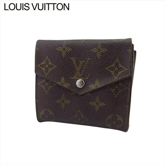 LOUIS VUITTON Bifold Wallet M61660 Brown Old Bolt-Monnebier