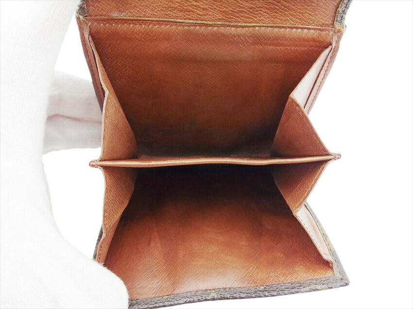 LOUIS VUITTON Bifold Wallet M61660 Brown Old Bolt-Monnebier