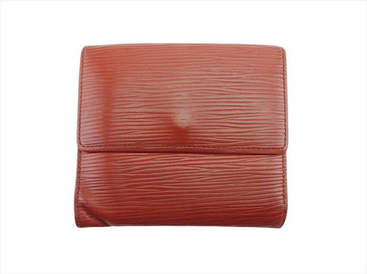 LOUIS VUITTON Bifold Wallet M06093 Kenya Brown Portefeuille Elise