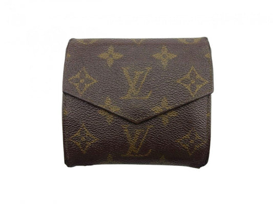 LOUIS VUITTON Bifold Wallet M61660 Brown beige Portonebi (old type)