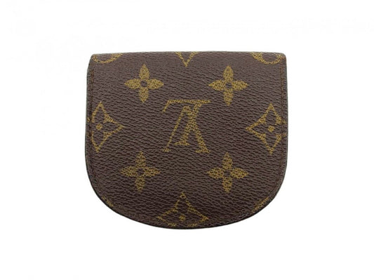 LOUIS VUITTON Coin case M61970 Brown Porto Moneguse