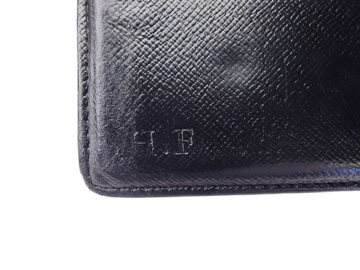 LOUIS VUITTON Bifold Wallet N62664 Black Grey PortefeuilleMarco