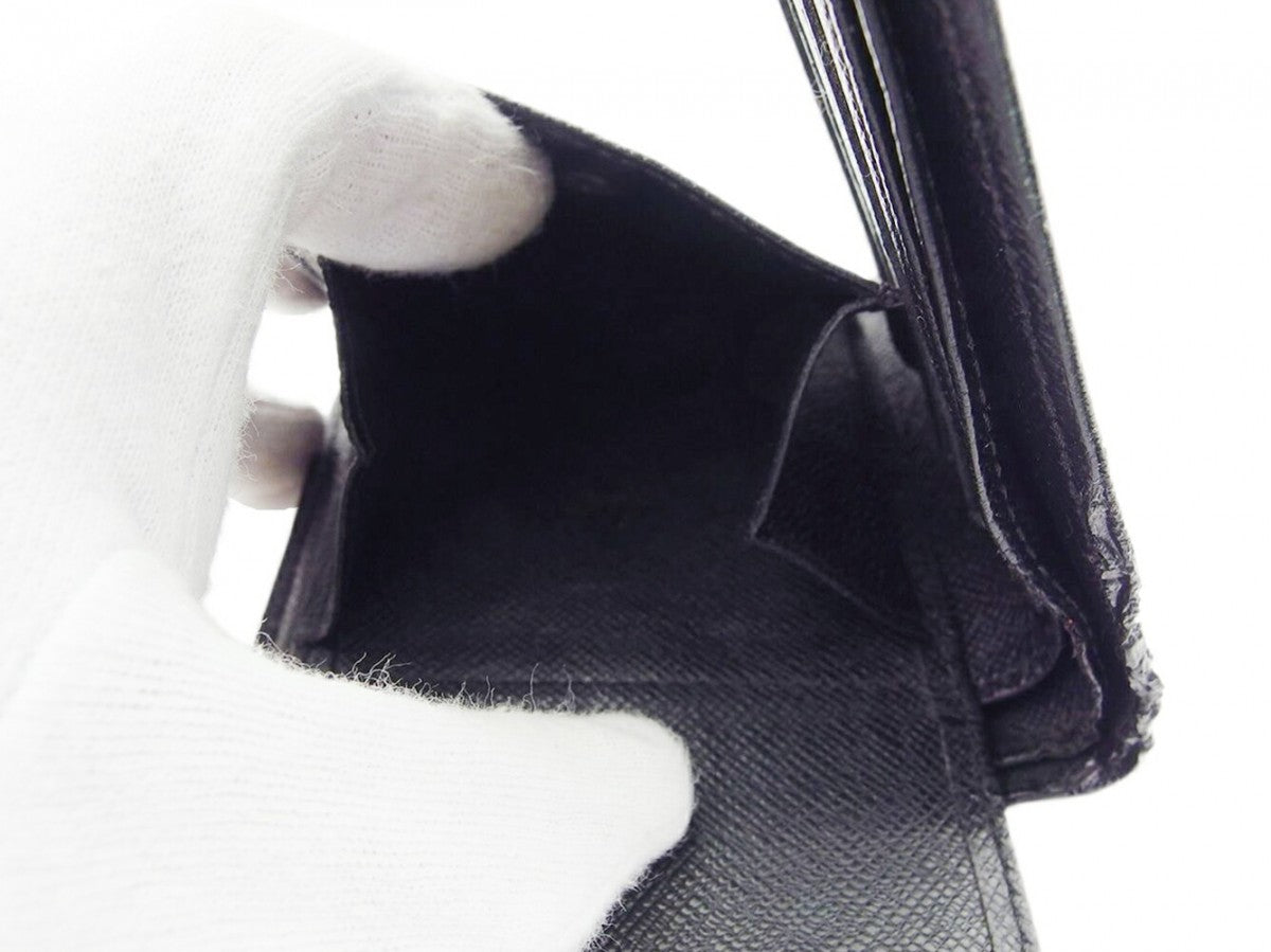 LOUIS VUITTON Bifold Wallet N62664 Black Grey PortefeuilleMarco