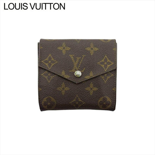 LOUIS VUITTON Bifold Wallet M61660 Brown Portonebi (old type)