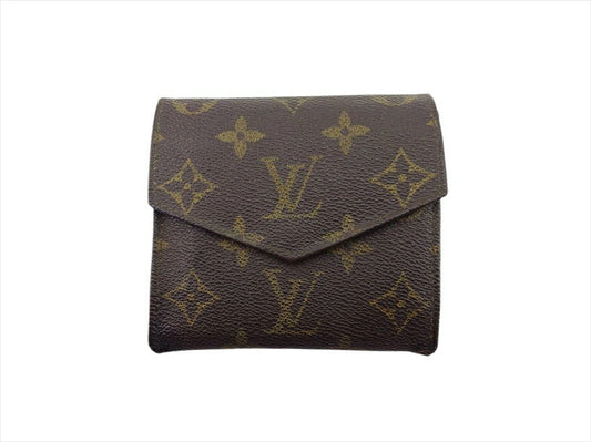 LOUIS VUITTON Bifold Wallet M61660 Brown Portonebi (old type)