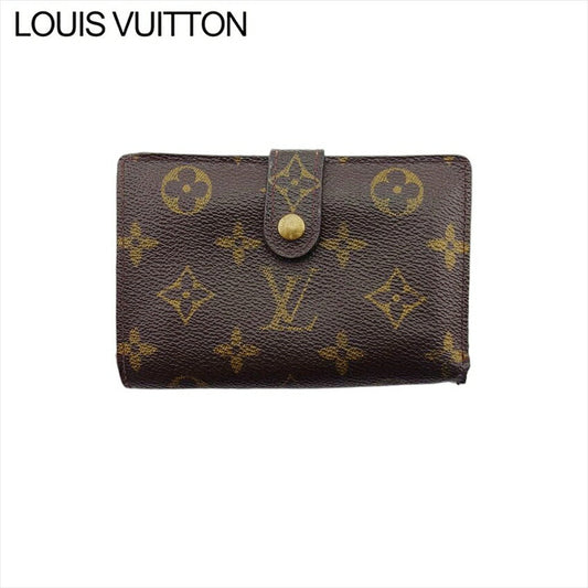 LOUIS VUITTON Bifold Wallet M61663 Brown Portonevie Vienova