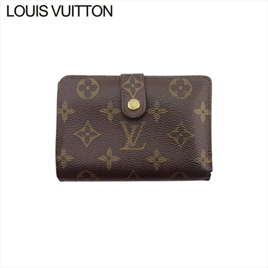 LOUIS VUITTON Bifold Wallet M61663 Brown Portonevie Vienova