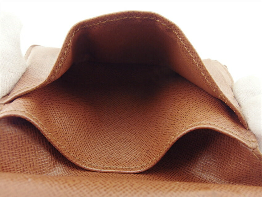 LOUIS VUITTON Bifold Wallet M61663 Brown Portonevie Vienova