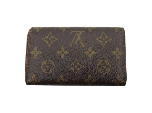 LOUIS VUITTON Long Wallet Purse M61736 Brown light brown Portomonet Bietrezole