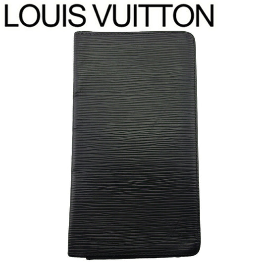 LOUIS VUITTON Bill Compartment M63212 black Porto Cartes Cridit Yen