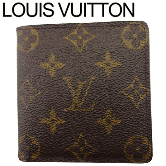 LOUIS VUITTON Bill Compartment M60929 Brown beige Porte Billets6Cartes Crdit