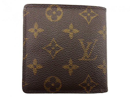 LOUIS VUITTON Bill Compartment M60929 Brown beige Porte Billets6Cartes Crdit