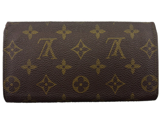 LOUIS VUITTON Bill Compartment Brown light brown
