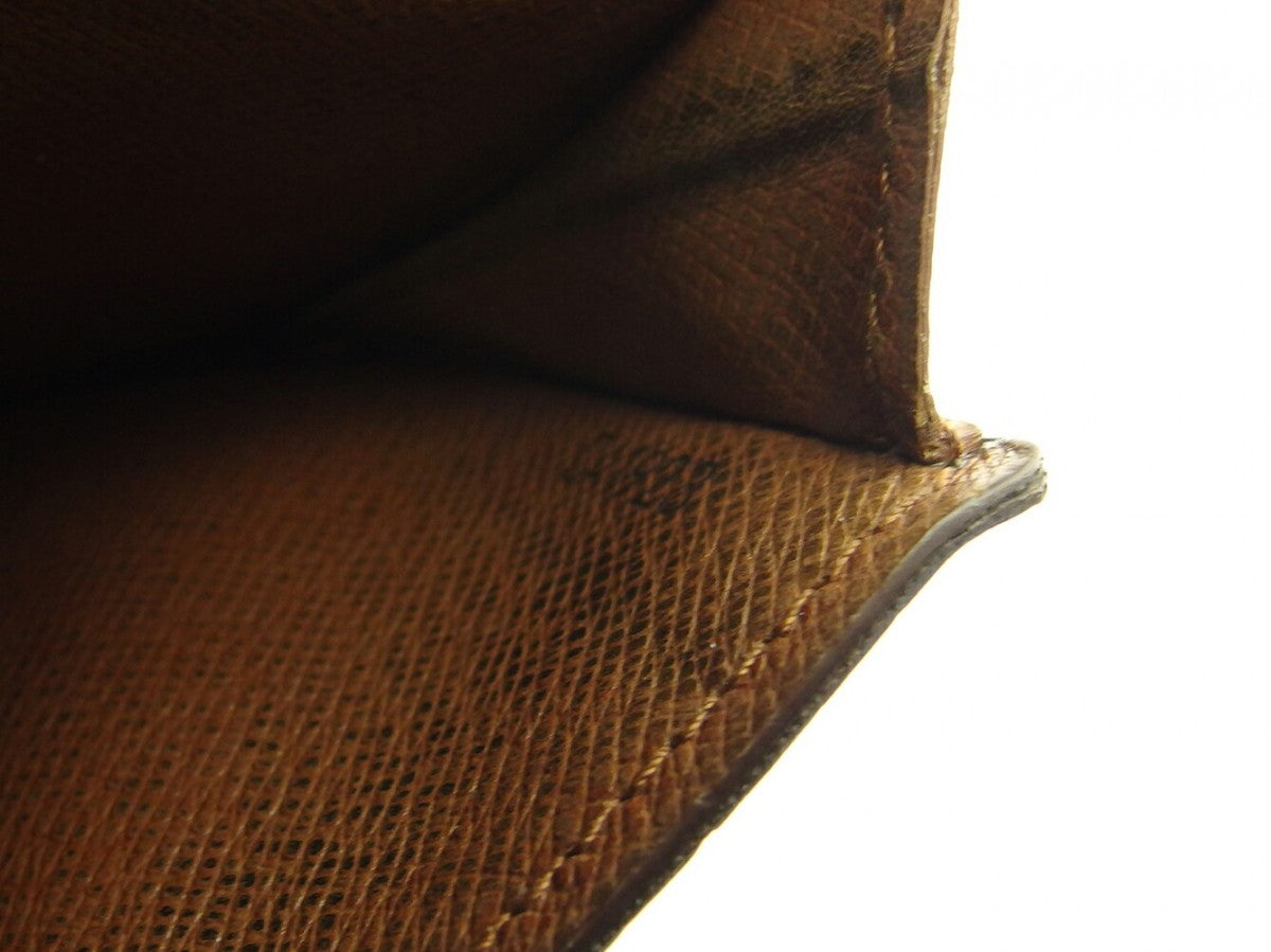 LOUIS VUITTON Bill Compartment Brown light brown