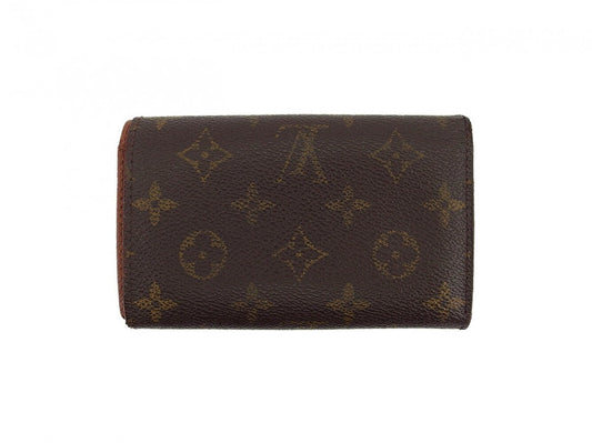 LOUIS VUITTON Long Wallet Purse M61730 Brown beige gold Portonebi Tresol