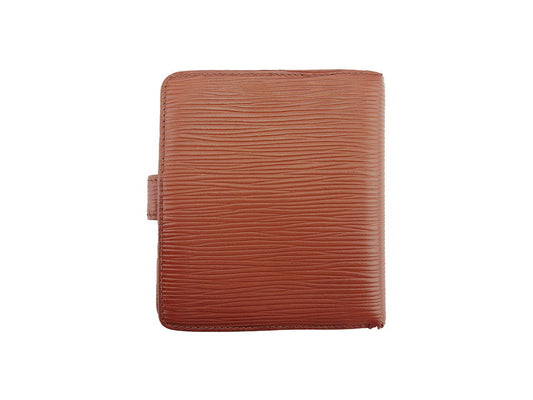 LOUIS VUITTON Bifold Wallet M63553 Brown Porte Billets Compact