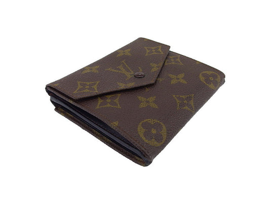 LOUIS VUITTON Bifold Wallet M61660 Brown beige Portonebi (old type)