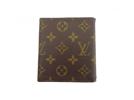 LOUIS VUITTON Bill Compartment M60883 Brown beige Porte Billets10Cartes Credit (old type)