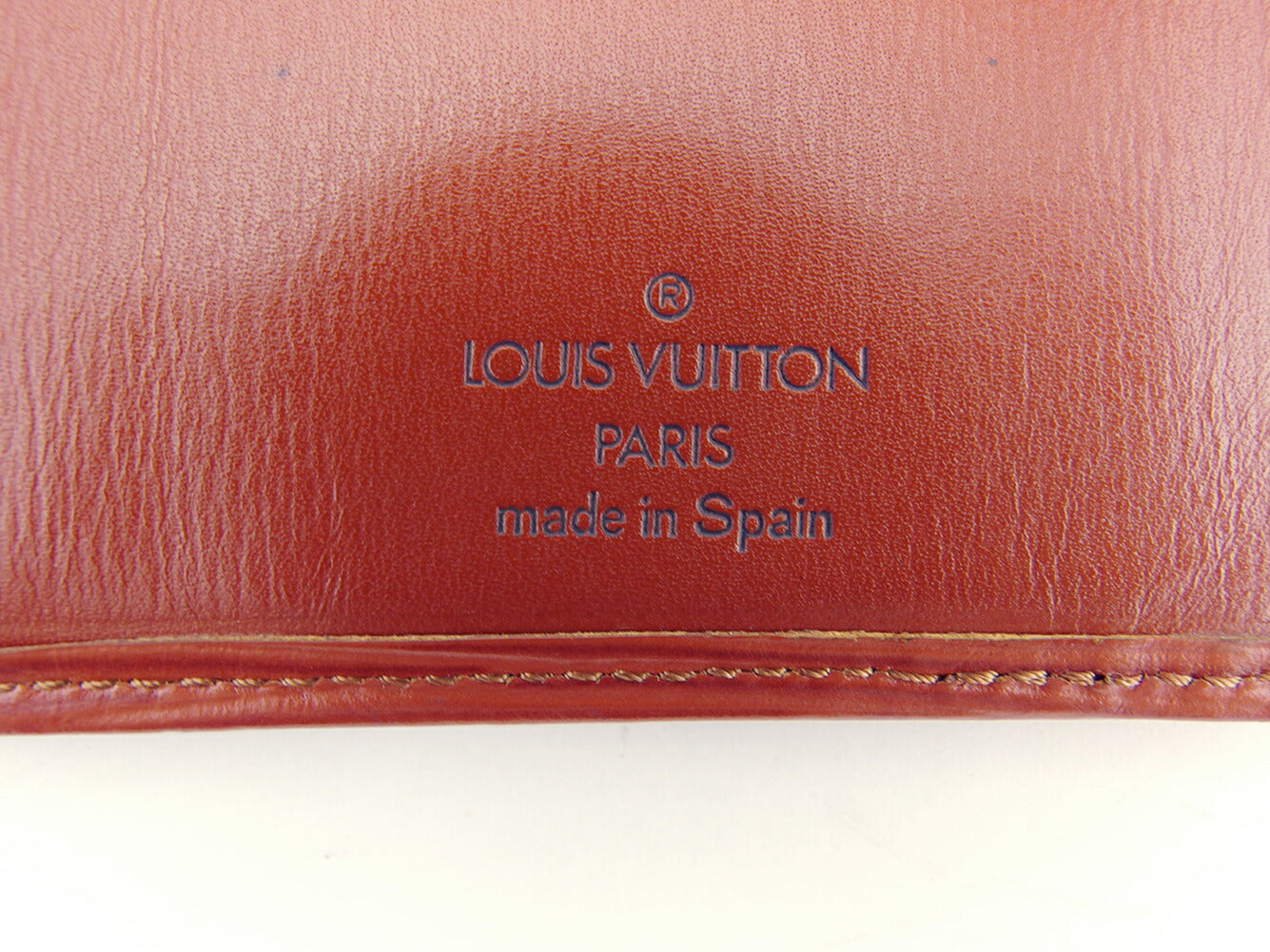 LOUIS VUITTON Long Wallet Purse M63213 Brown Porto Cartes Cridit Yen