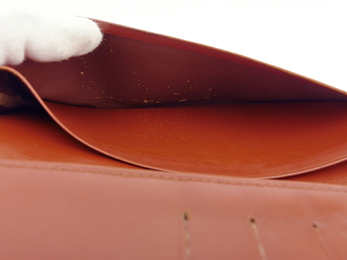 LOUIS VUITTON Long Wallet Purse M63213 Brown Porto Cartes Cridit Yen
