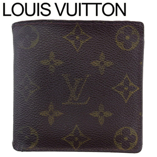 LOUIS VUITTON Bifold Wallet M61665 Brown x beige Porte Billets Cult Creddy Monet