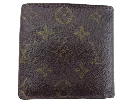LOUIS VUITTON Bifold Wallet M61665 Brown x beige Porte Billets Cult Creddy Monet