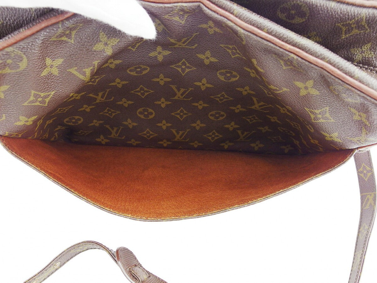 LOUIS VUITTON Shoulder Bag Brown Old Nil
