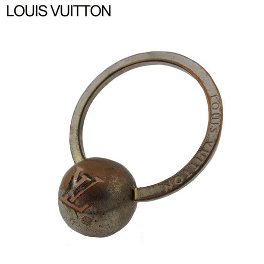 LOUIS VUITTON Key ring Silverx pink