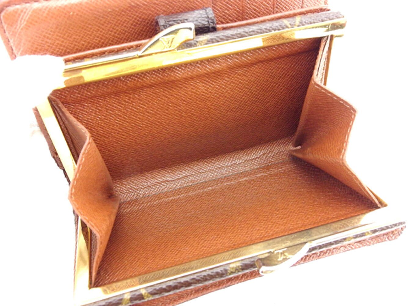 LOUIS VUITTON Bifold Wallet M61663 Brown Portonevie Vienova