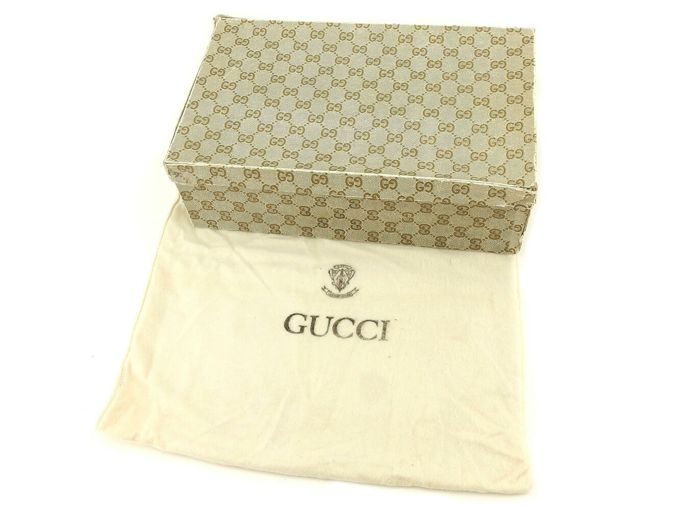 GUCCI Clutch bag Black gold Old Gucci