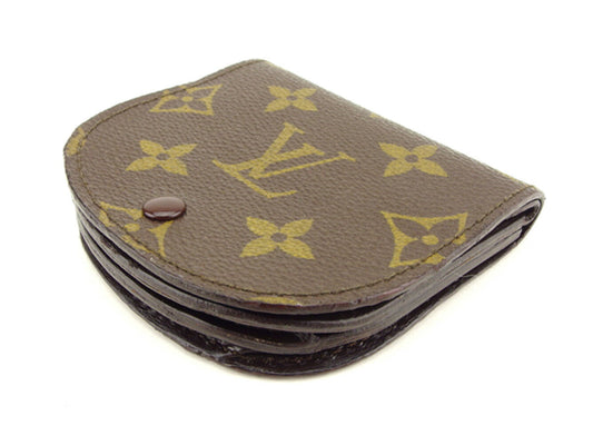 LOUIS VUITTON Coin case M61970 Brown Porto Moneguse