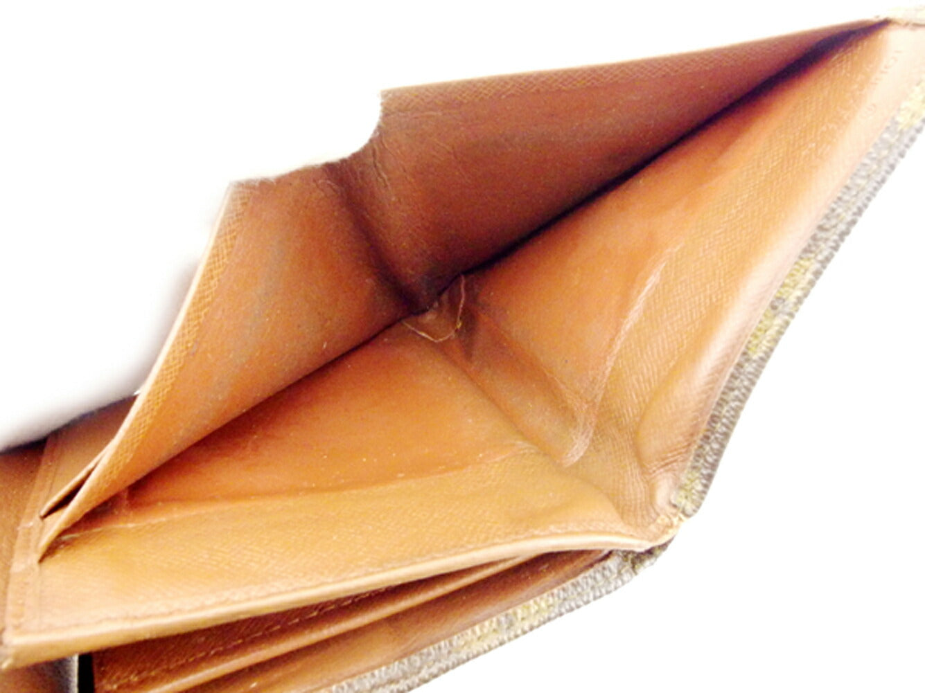 LOUIS VUITTON Bifold Wallet M61660 Brown Portonebi (old type)