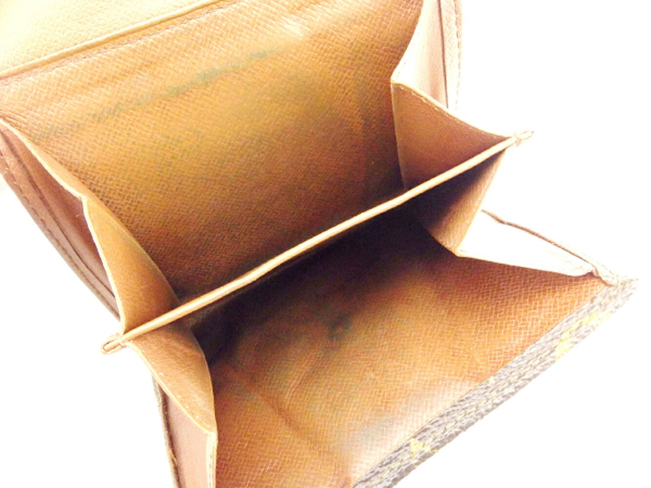 LOUIS VUITTON Bifold Wallet M61660 Brown Portonebi (old type)