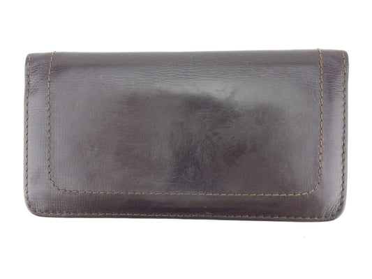 LOUIS VUITTON Bill Compartment M92999 Brown Porte Valeurs Cartes Credit