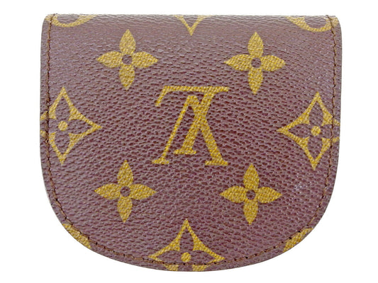 LOUIS VUITTON Coin case M61970 Brown Portomoné Gusé