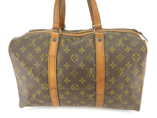 LOUIS VUITTON Boston Duffel bag M41626 Brown beige Sac spool35