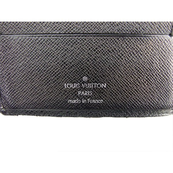 LOUIS VUITTON Bill Compartment M30482 black Porte Billets6Cartes Crdit