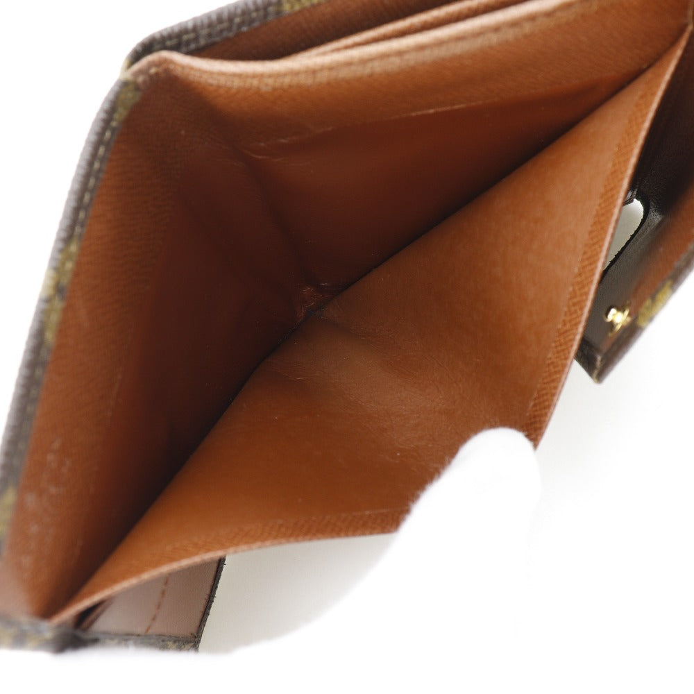 LOUIS VUITTON Bifold Wallet M61660 Monogram canvas Brown Portonebier unisex(Unisex) Used Authentic