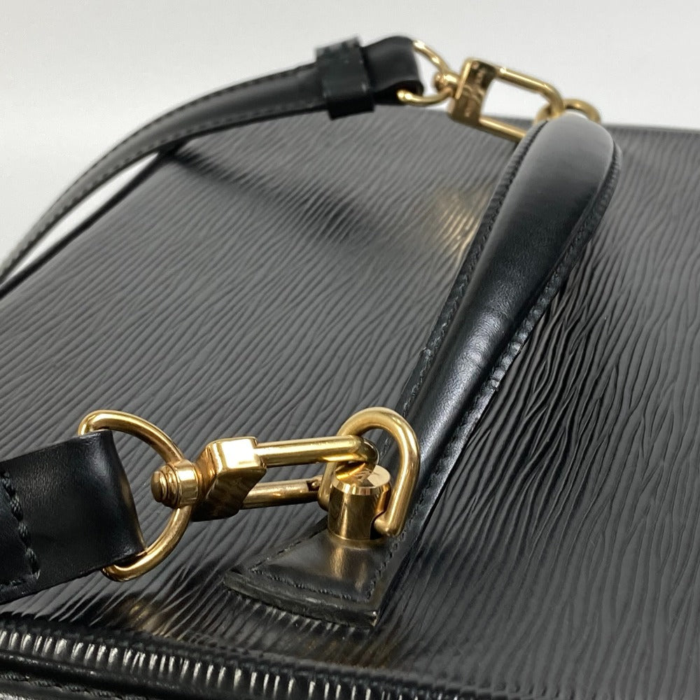 LOUIS VUITTON Shoulder Bag M48012 Epi Leather black Epi Nice Women Used Authentic